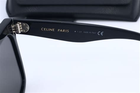 fake celine sunglasses bridge|How to spot fake Celine sunglasses. Real vs fake Celine.